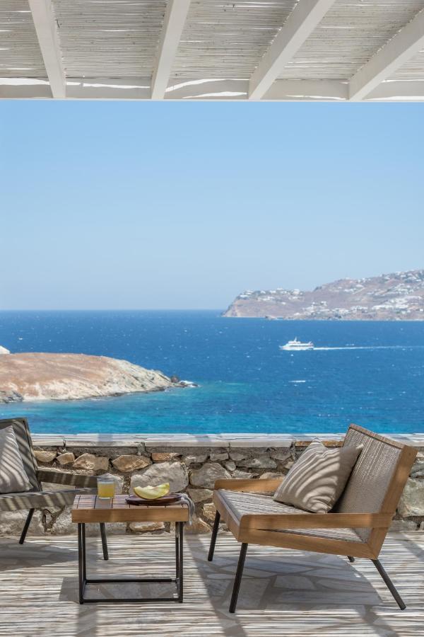 Mykonos Esti Luxury Villas Agios Ioannis Diakoftis Exteriör bild
