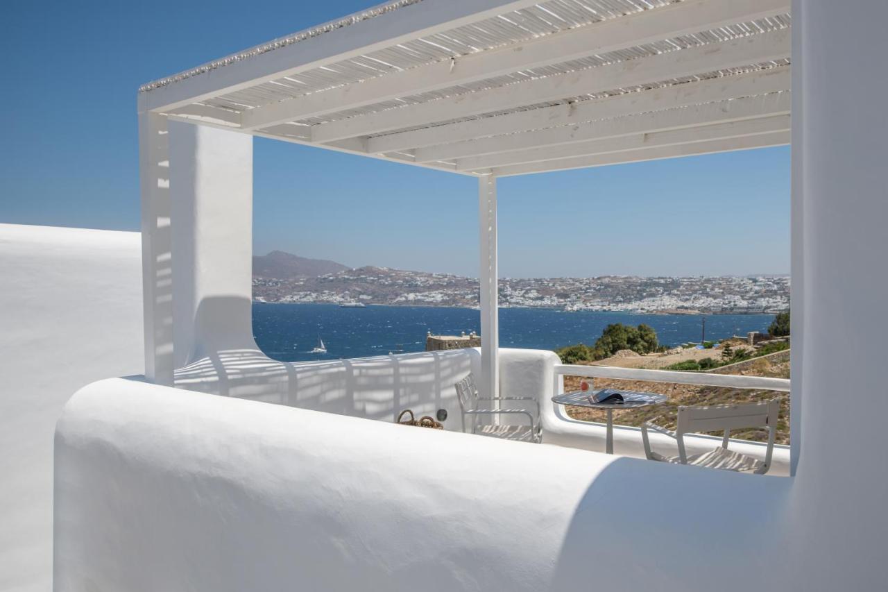 Mykonos Esti Luxury Villas Agios Ioannis Diakoftis Exteriör bild