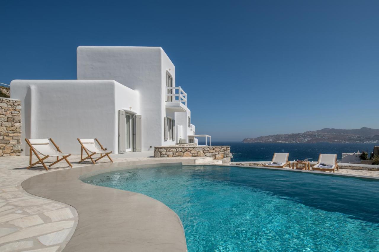 Mykonos Esti Luxury Villas Agios Ioannis Diakoftis Exteriör bild
