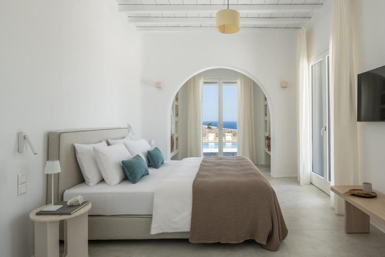 Mykonos Esti Luxury Villas Agios Ioannis Diakoftis Exteriör bild