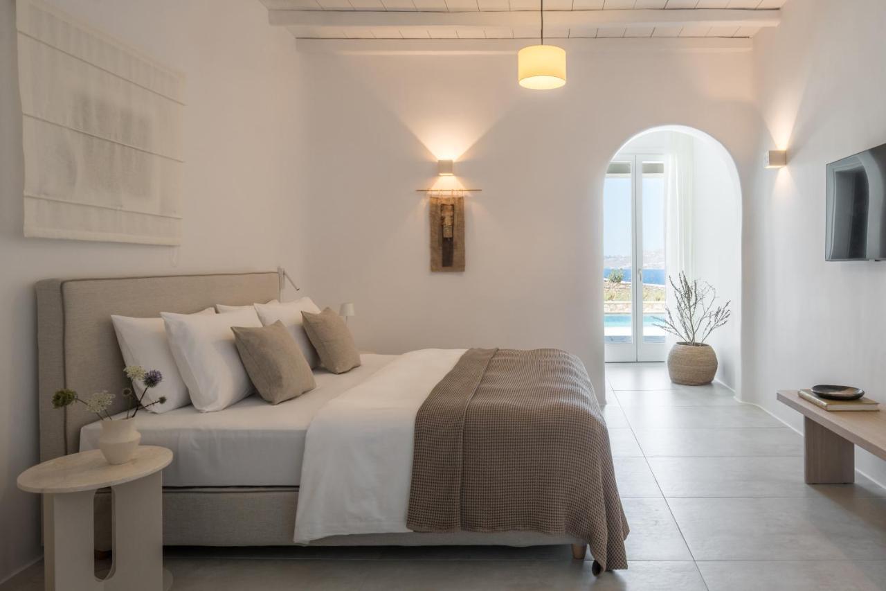 Mykonos Esti Luxury Villas Agios Ioannis Diakoftis Exteriör bild