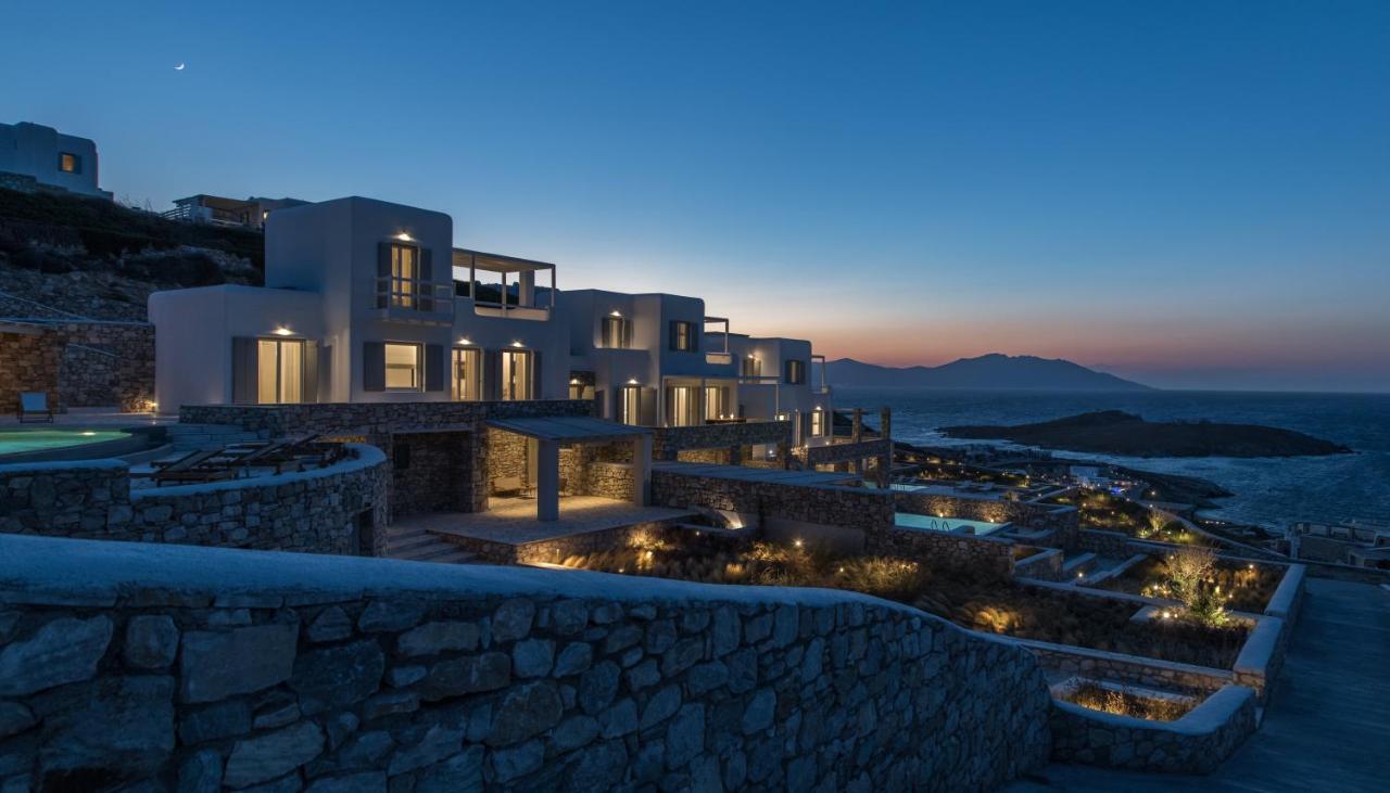 Mykonos Esti Luxury Villas Agios Ioannis Diakoftis Exteriör bild