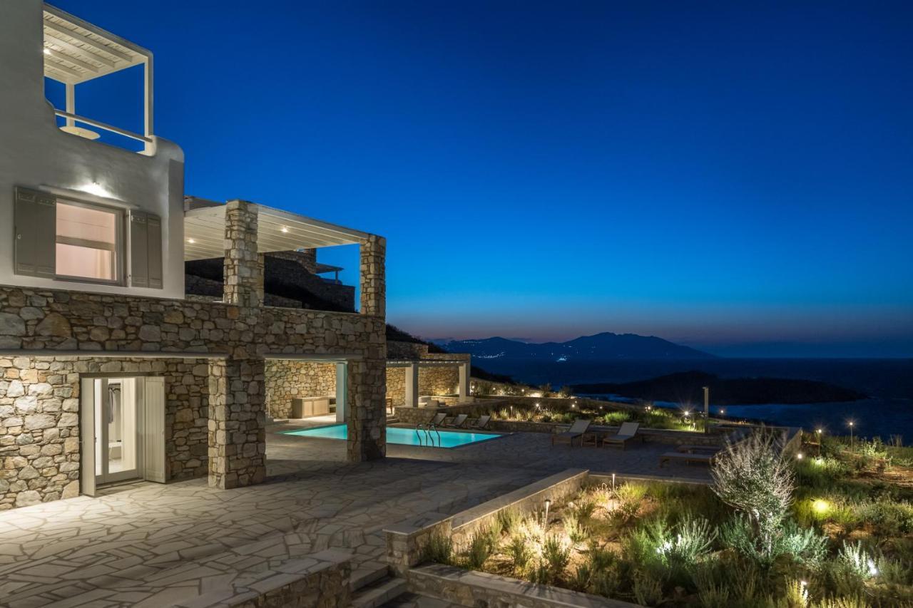 Mykonos Esti Luxury Villas Agios Ioannis Diakoftis Exteriör bild