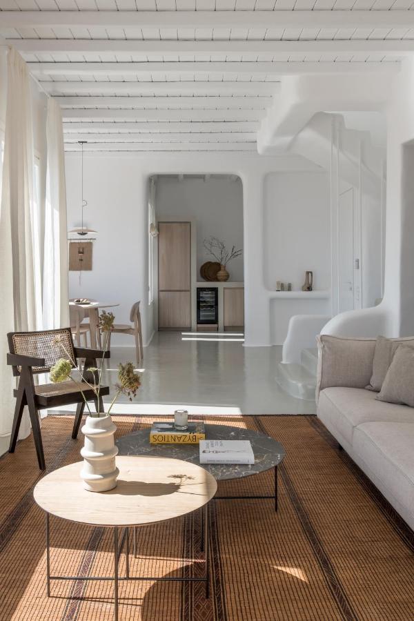Mykonos Esti Luxury Villas Agios Ioannis Diakoftis Exteriör bild