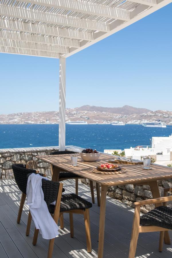 Mykonos Esti Luxury Villas Agios Ioannis Diakoftis Exteriör bild