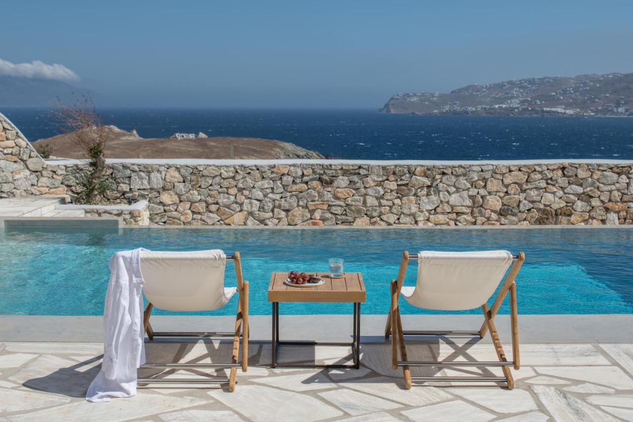 Mykonos Esti Luxury Villas Agios Ioannis Diakoftis Exteriör bild